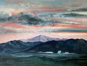 USAFA Painting by Glory Paulson ('02), Larkspur, Colorado