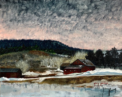 "Snowy Day on the Farm"