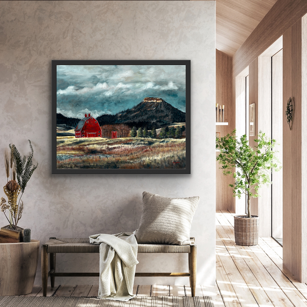 Thumbnail: Signed Print of "The Weather is Changing, No. 1"