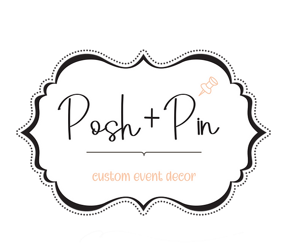 Posh & Pin Logo- Black on White.png