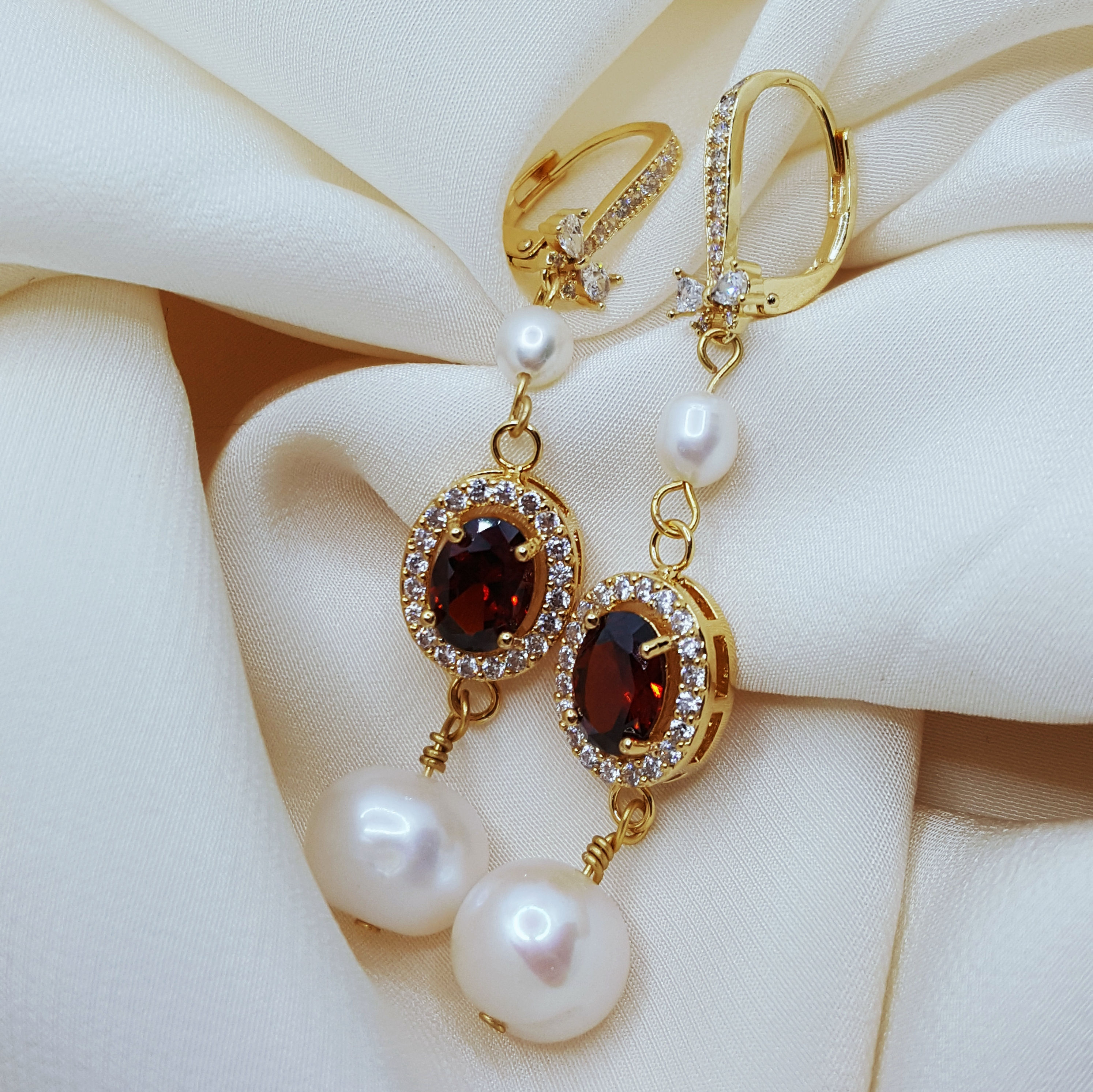 Boucles d'oreilles Rococo