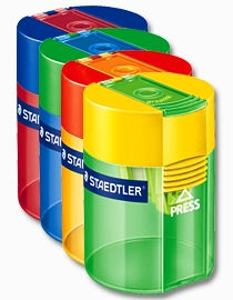 תמונה ממוזערת: מחדד כוס שקוף STAEDTLER