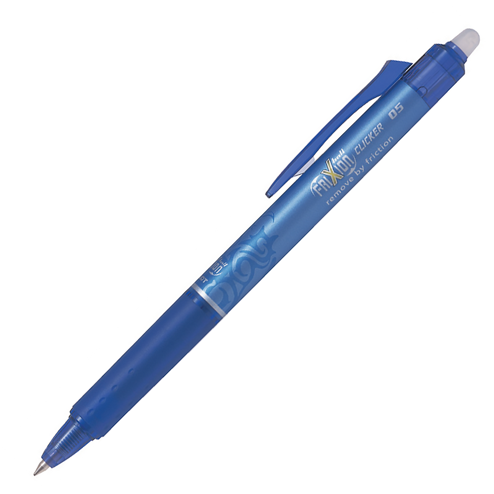 תמונה ממוזערת: עט ג'ל מחיק Pilot FriXion Clicker 0.5, מארז 12 יח'