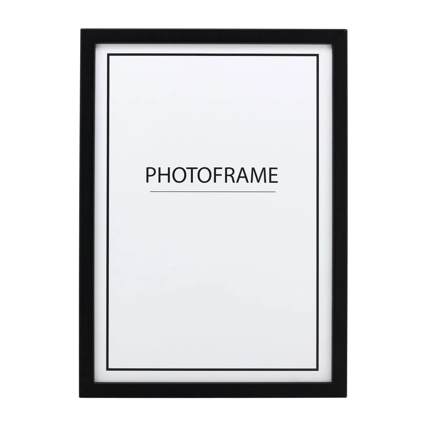 מסגרת לתמונה בצבע שחור, גודל A4