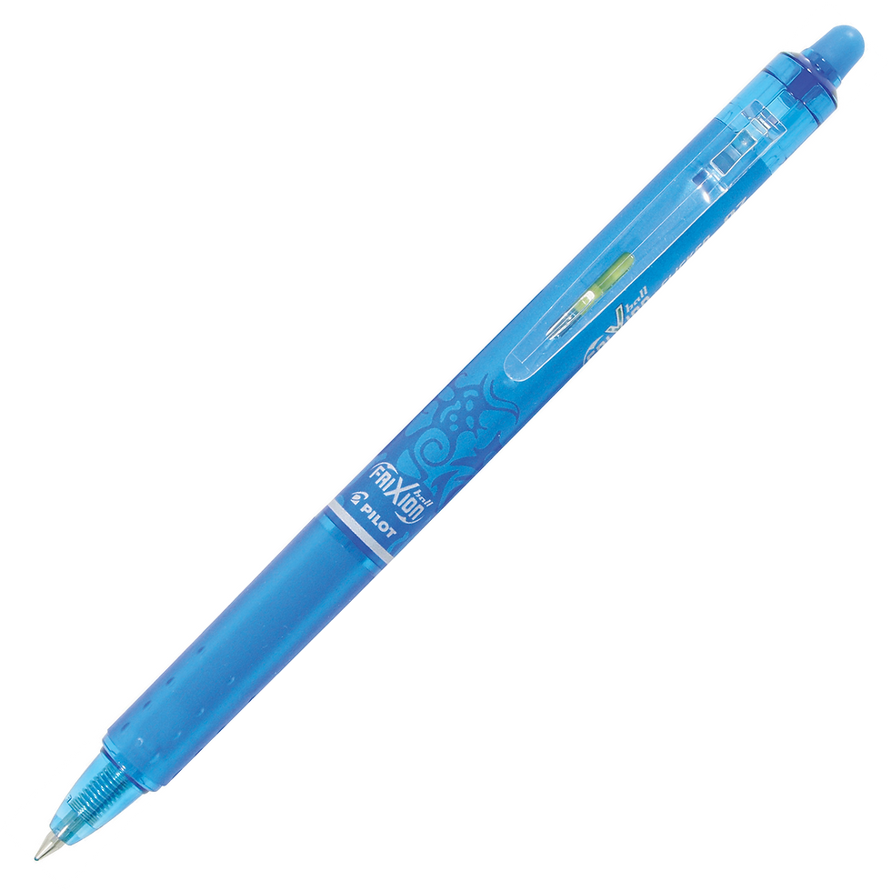 תמונה ממוזערת: עט ג'ל מחיק Pilot FriXion Clicker 0.7, מארז 12 יח'