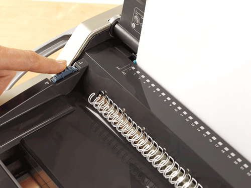 תמונה ממוזערת: מכונת כריכה ספירל חשמלית Fellowes WIRE GALAXY-E