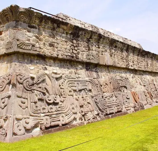 Xochicalco Pyramids Near Cuernavaca Morelos IV Stock Photo - Image of archaeology, mountai