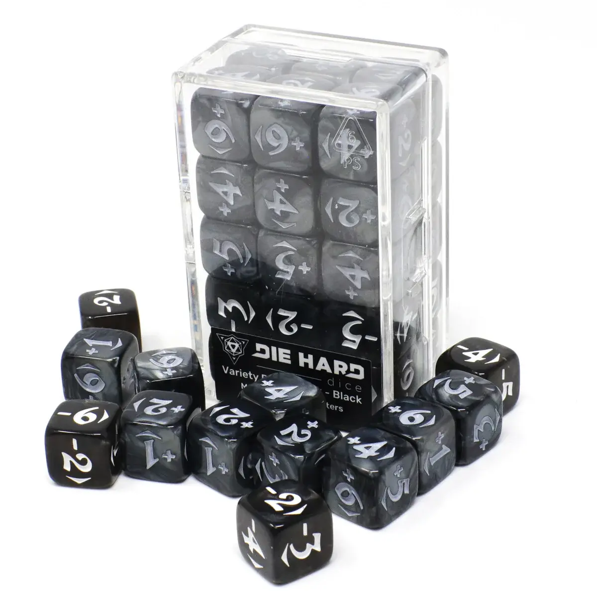 Die Hard Dice: MtG Spindown Counters - Variety Pack - Black