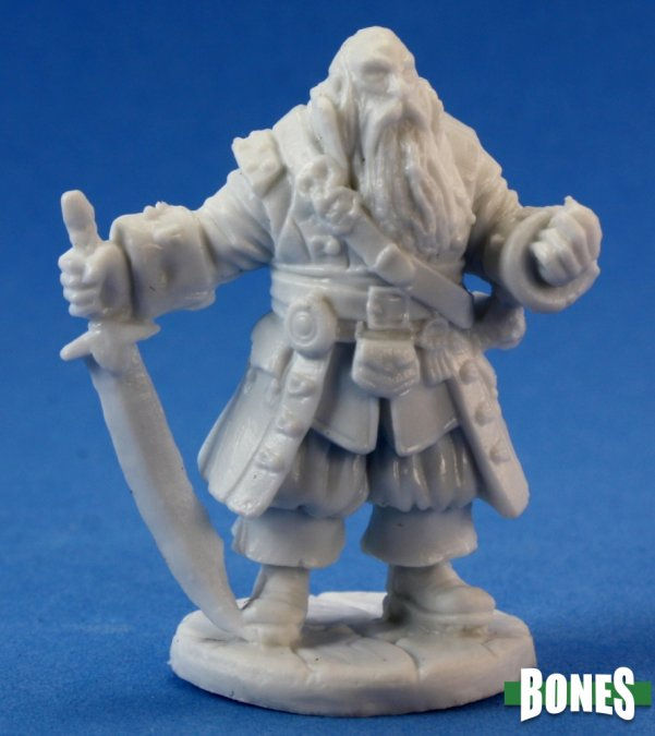 Reaper Bones: Barnabus Frost, pirate captain