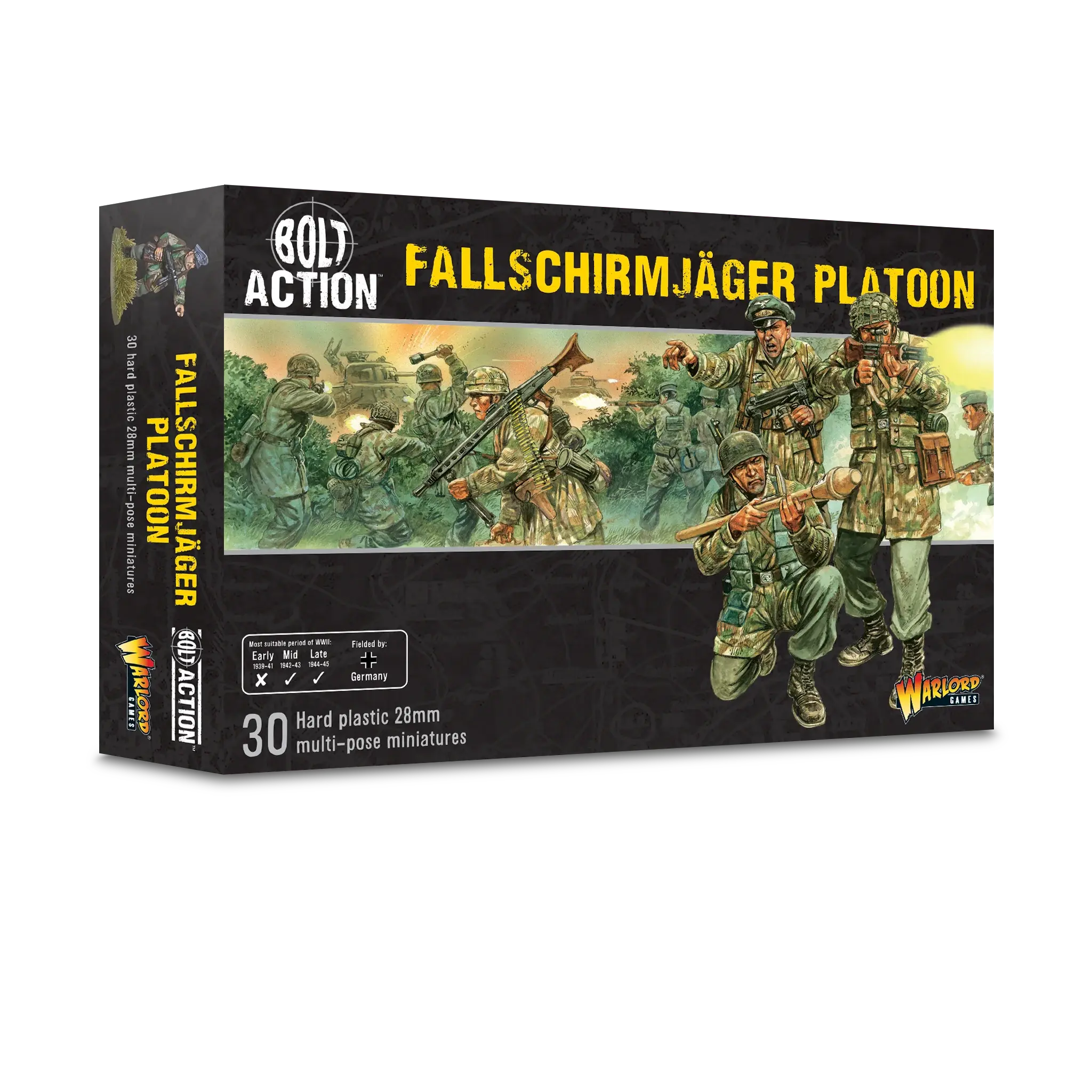 Bolt Action: Fallschirmjager platoon (plastic box)