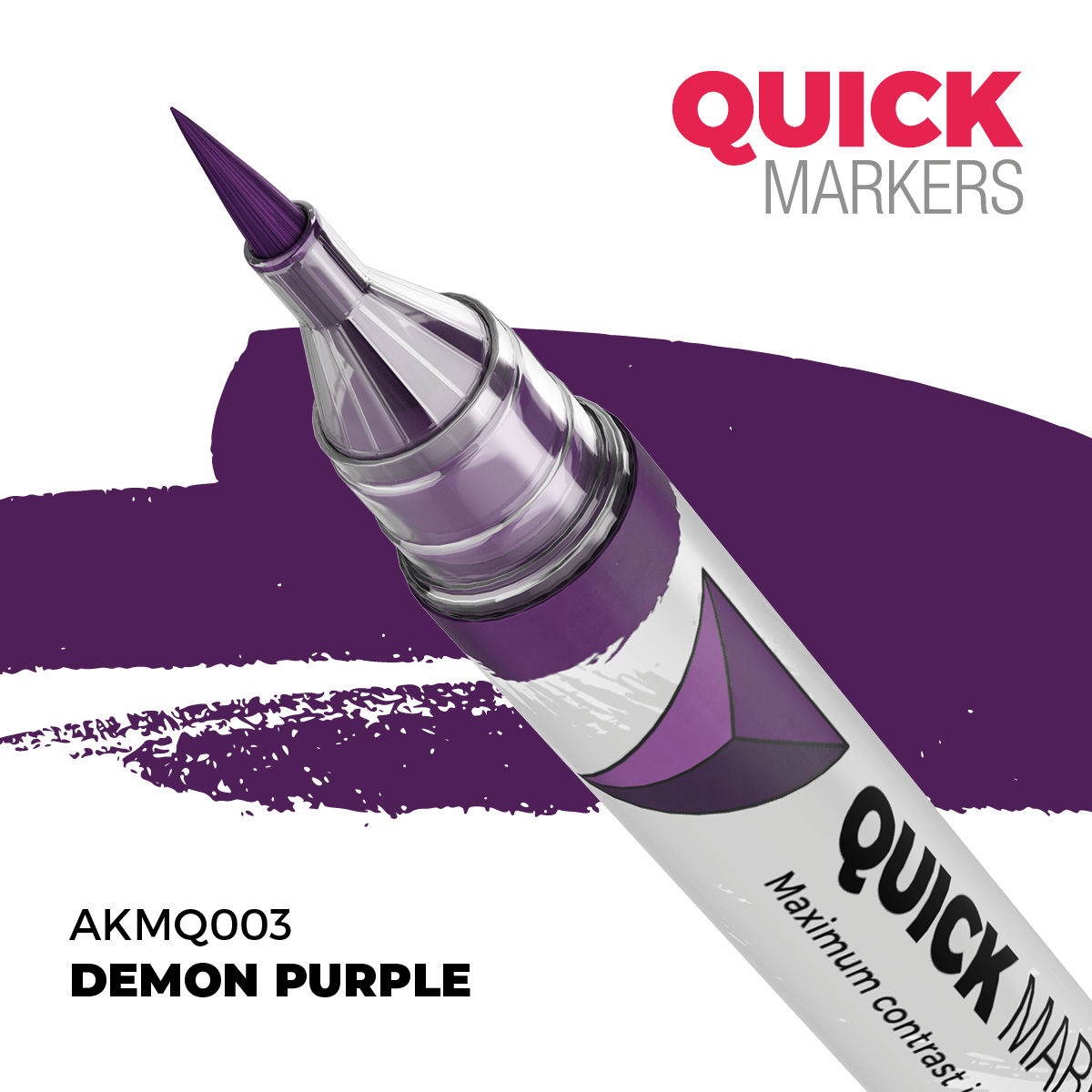 AKMQ003 DEMON PURPLE – QUICK MARKER