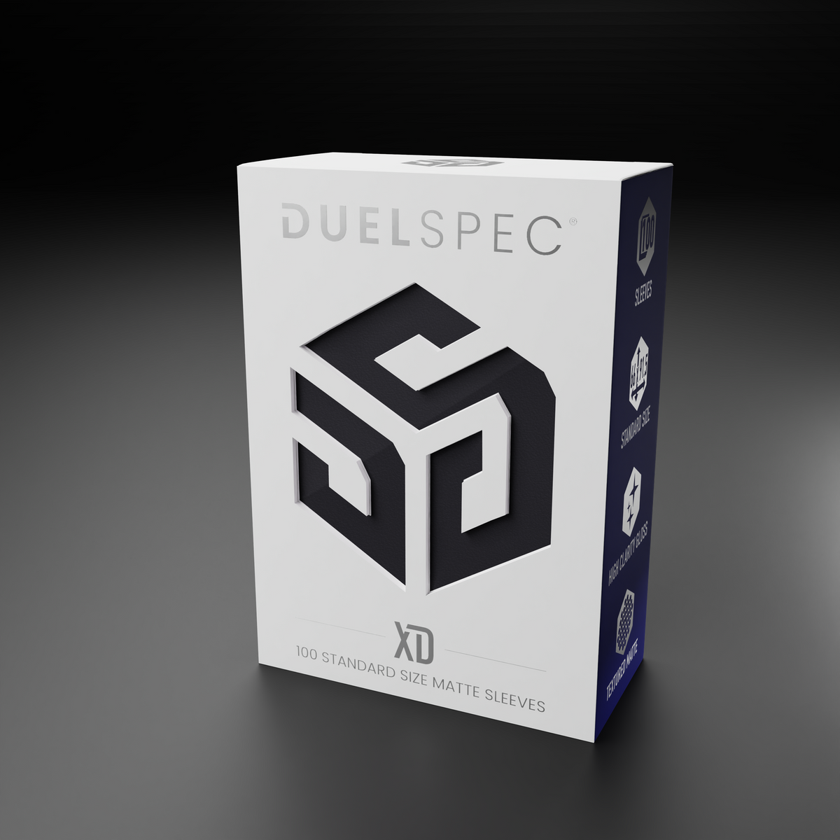 XD (Standard matte sleeves) BLACK