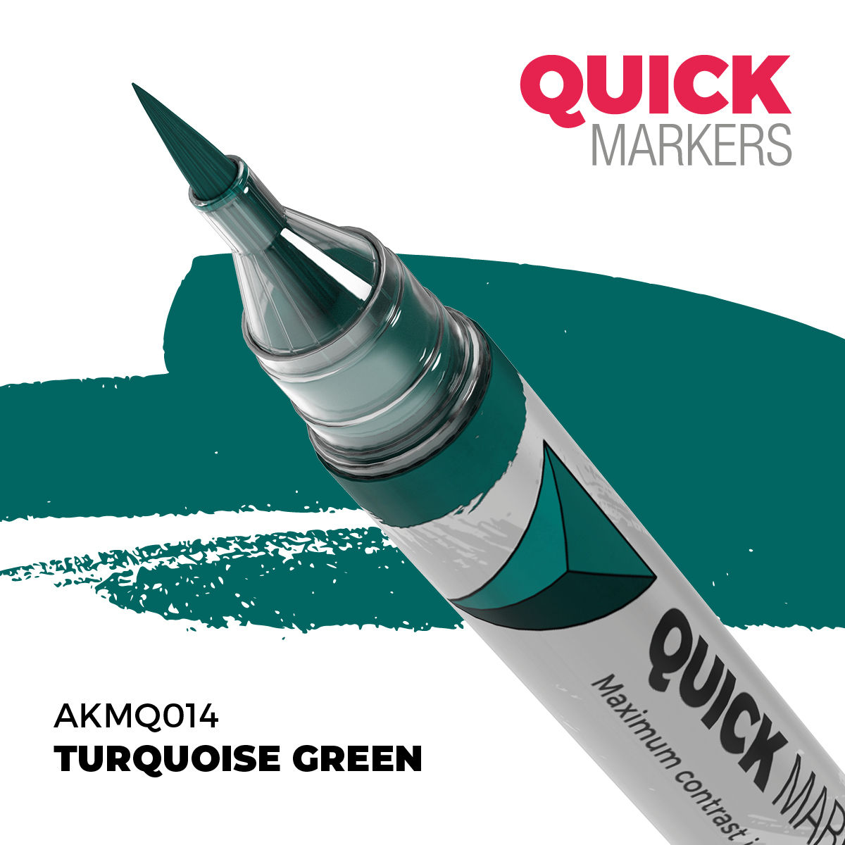 AKMQ014 TURQUOISE GREEN – QUICK MARKER