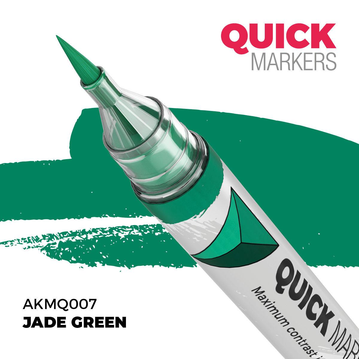 AKMQ007 JADE GREEN – QUICK MARKER
