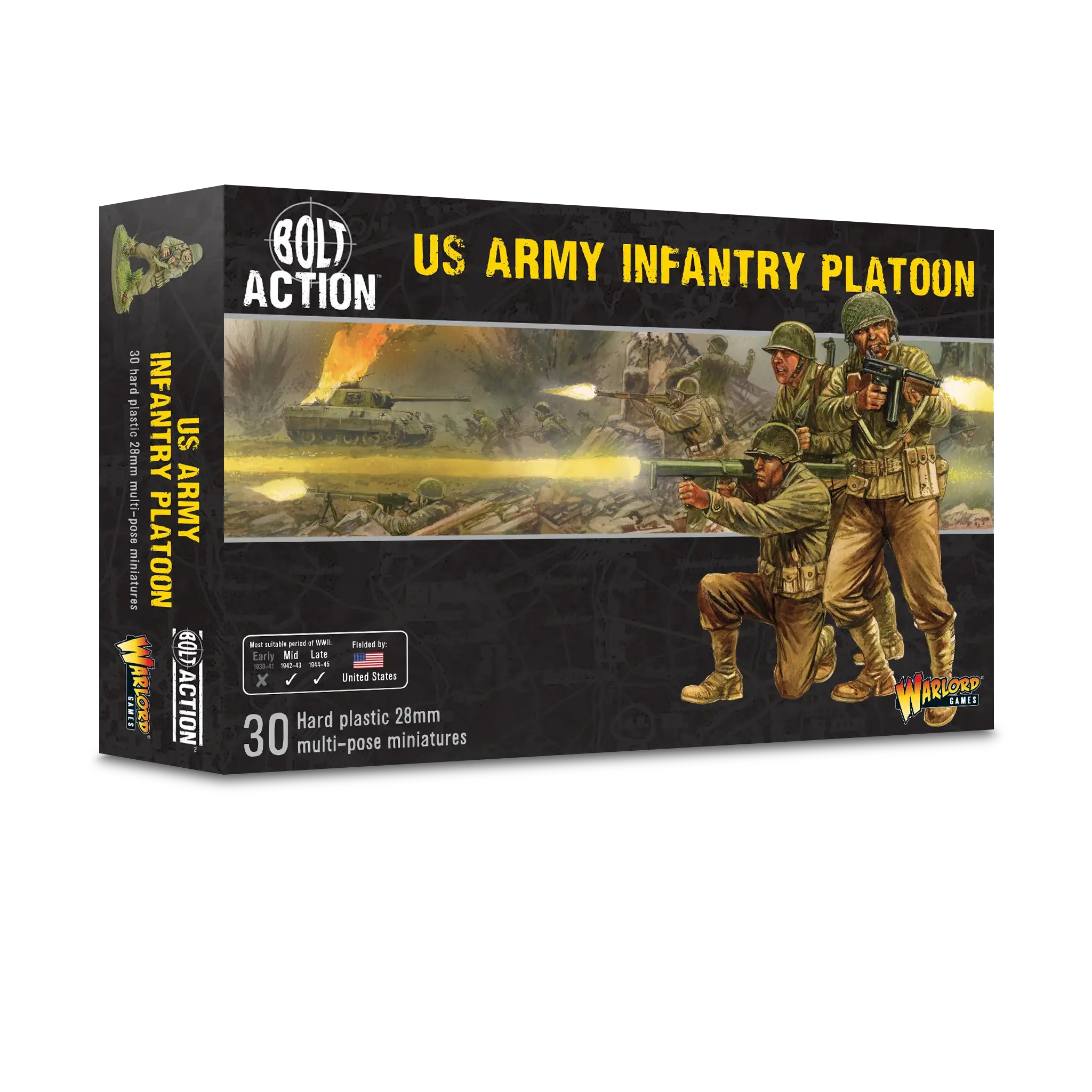 Bolt Action: US Infantry Platoon - WWII American GIs