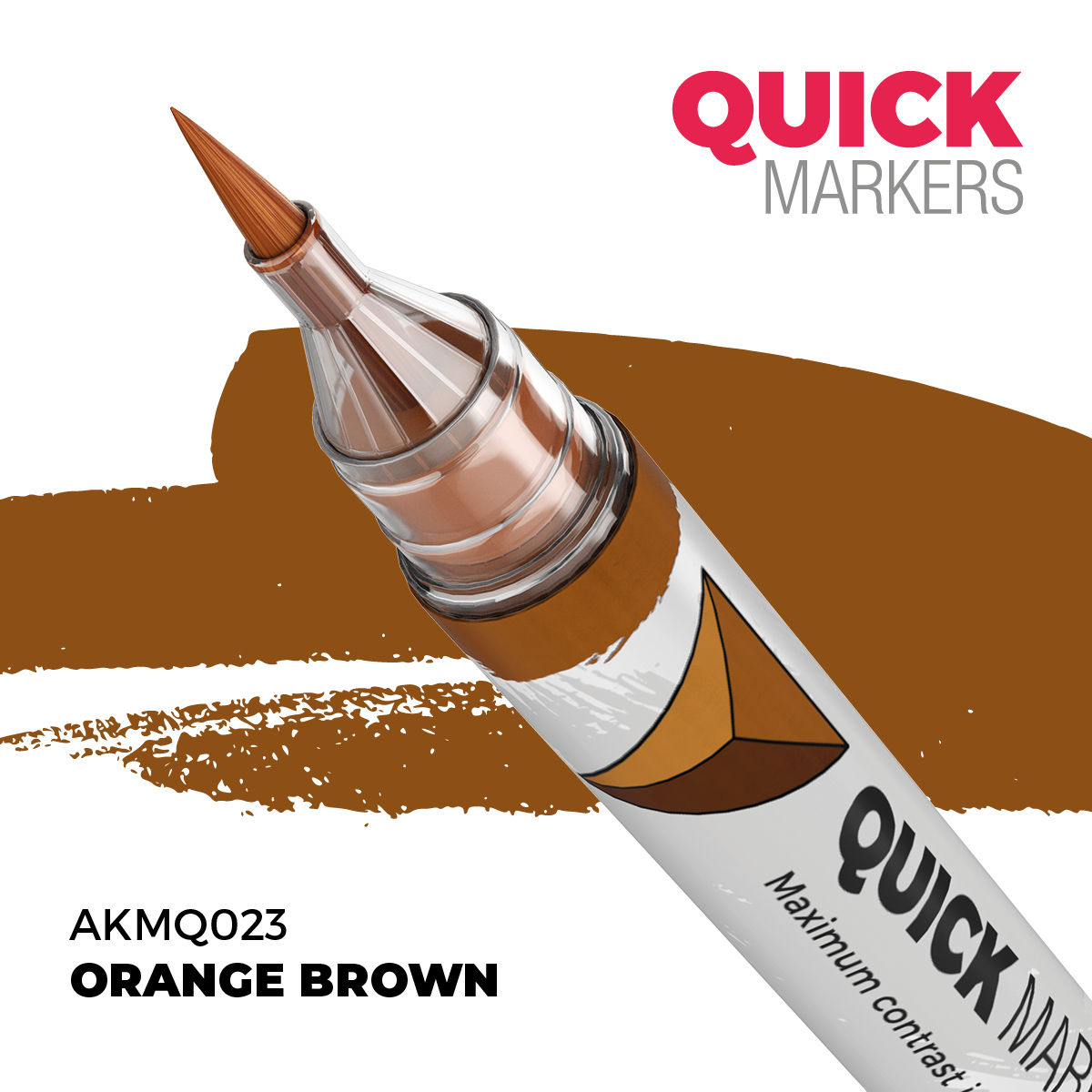 AKMQ023 ORANGE BROWN – QUICK MARKER