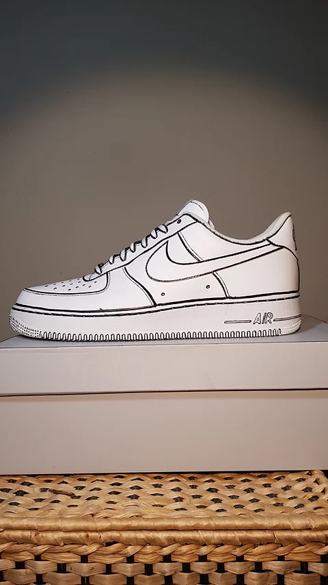nike air force 1 cartoon