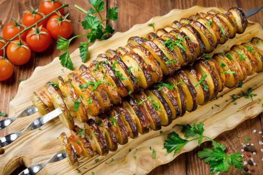 Картопля на вогнищі