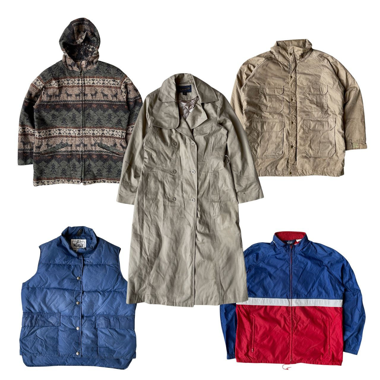 VINTAGE PENDLETON & WOOLRICH JACKETS MIX