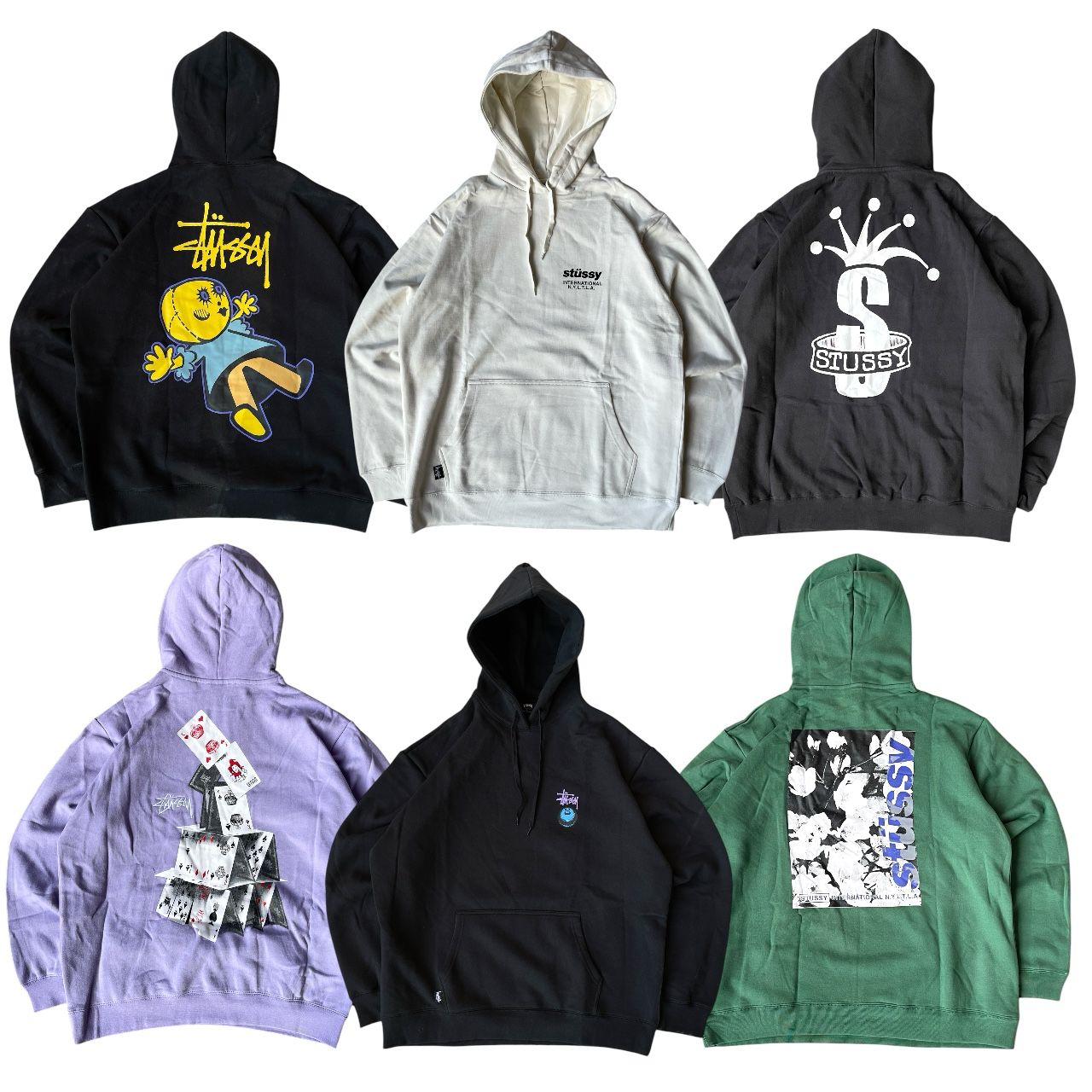 PREMIUM STUSSY HOODIES DEADSTOCK