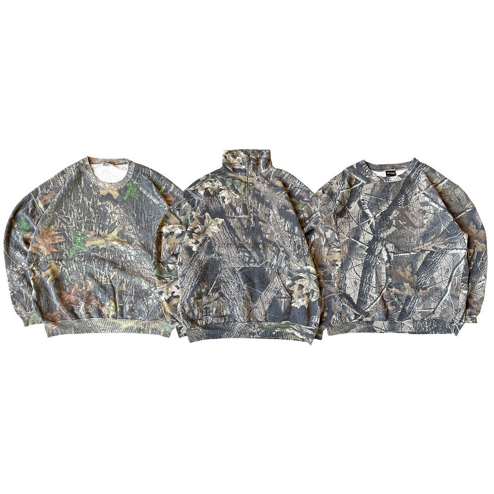Pikkukuva: VINTAGE REAL TREE SWEATSHIRT & HOODIES MIX