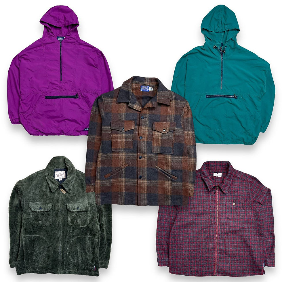 Thumbnail: VINTAGE PENDLETON & WOOLRICH VARIOUS MIX
