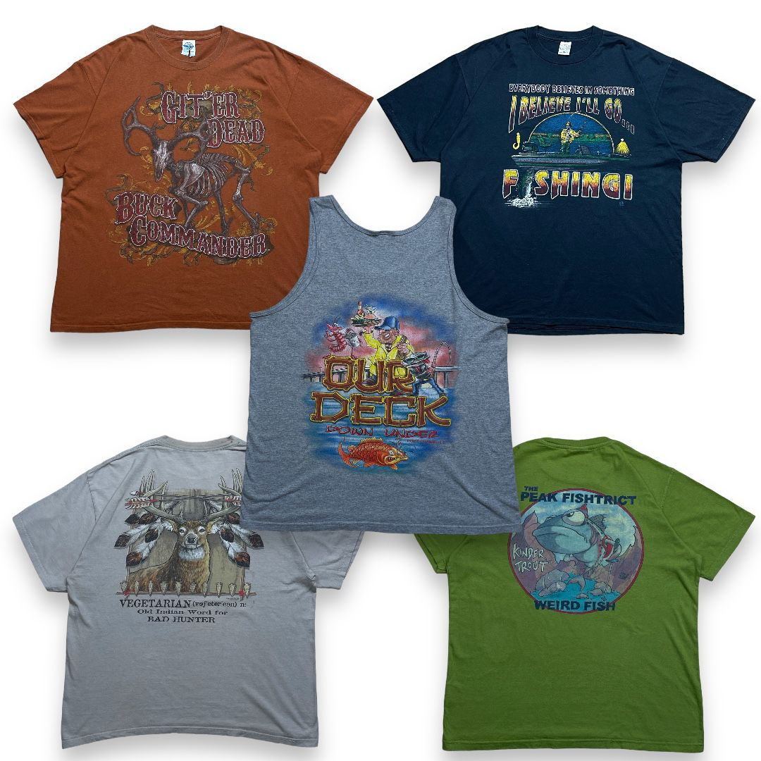 HUNTING & FISHING T-SHIRT