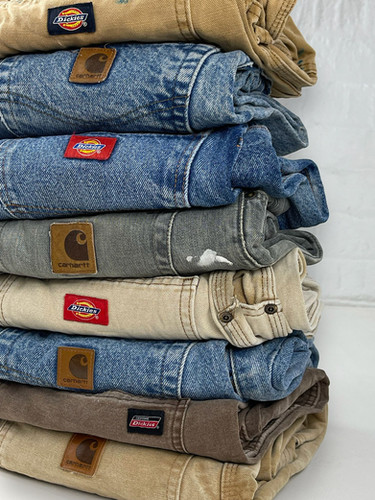 【まとめ売り】ビッグサイズデニム Dickies Carhartt カールカナイ まとめ売り】ビッグサイズデニム Dickies Carhartt カールカナイ