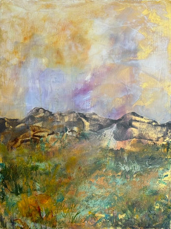 Lilting Sunlight, acrylic, 18x24