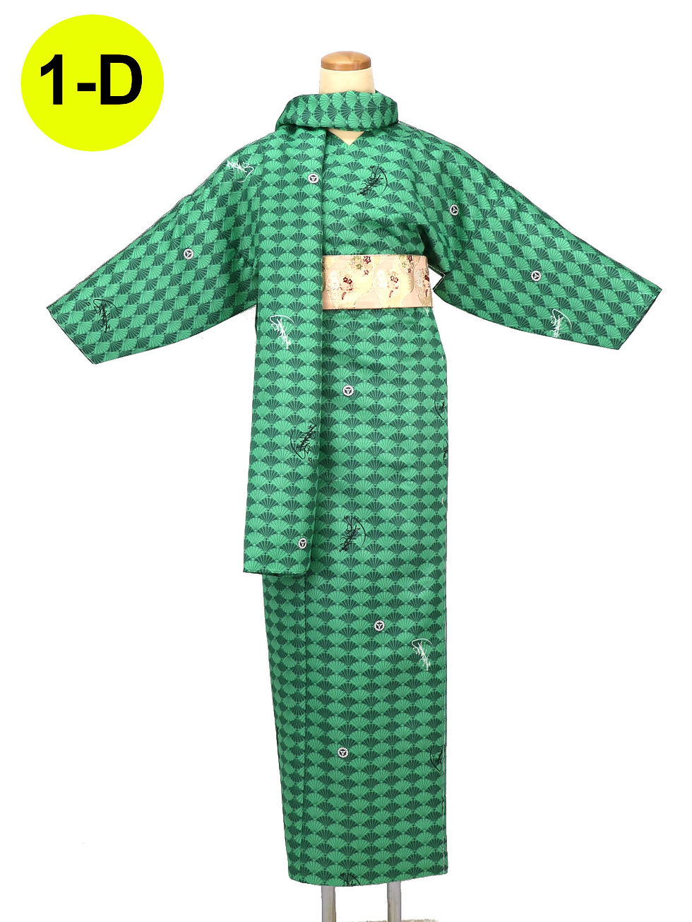サムネイル： Kimono that anyone can easily put on by themselves.（菊紋）
