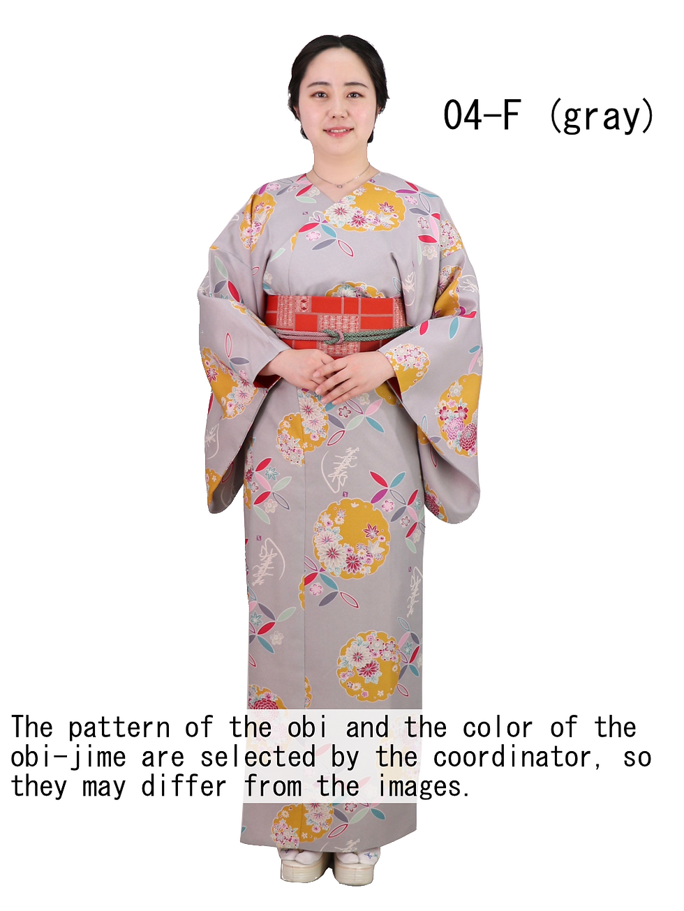 サムネイル： Kimono that anyone can easily put on by themselves.（花雪輪）