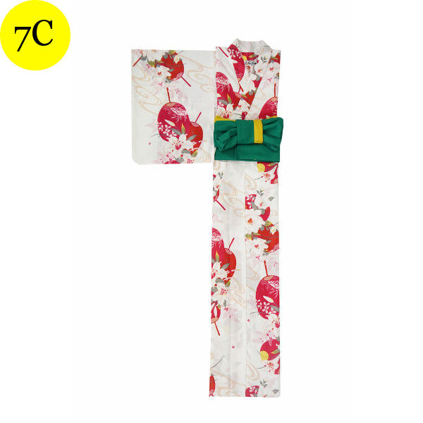 サムネイル： Easy to put on Yukata (casual summer kimono)（すず風）