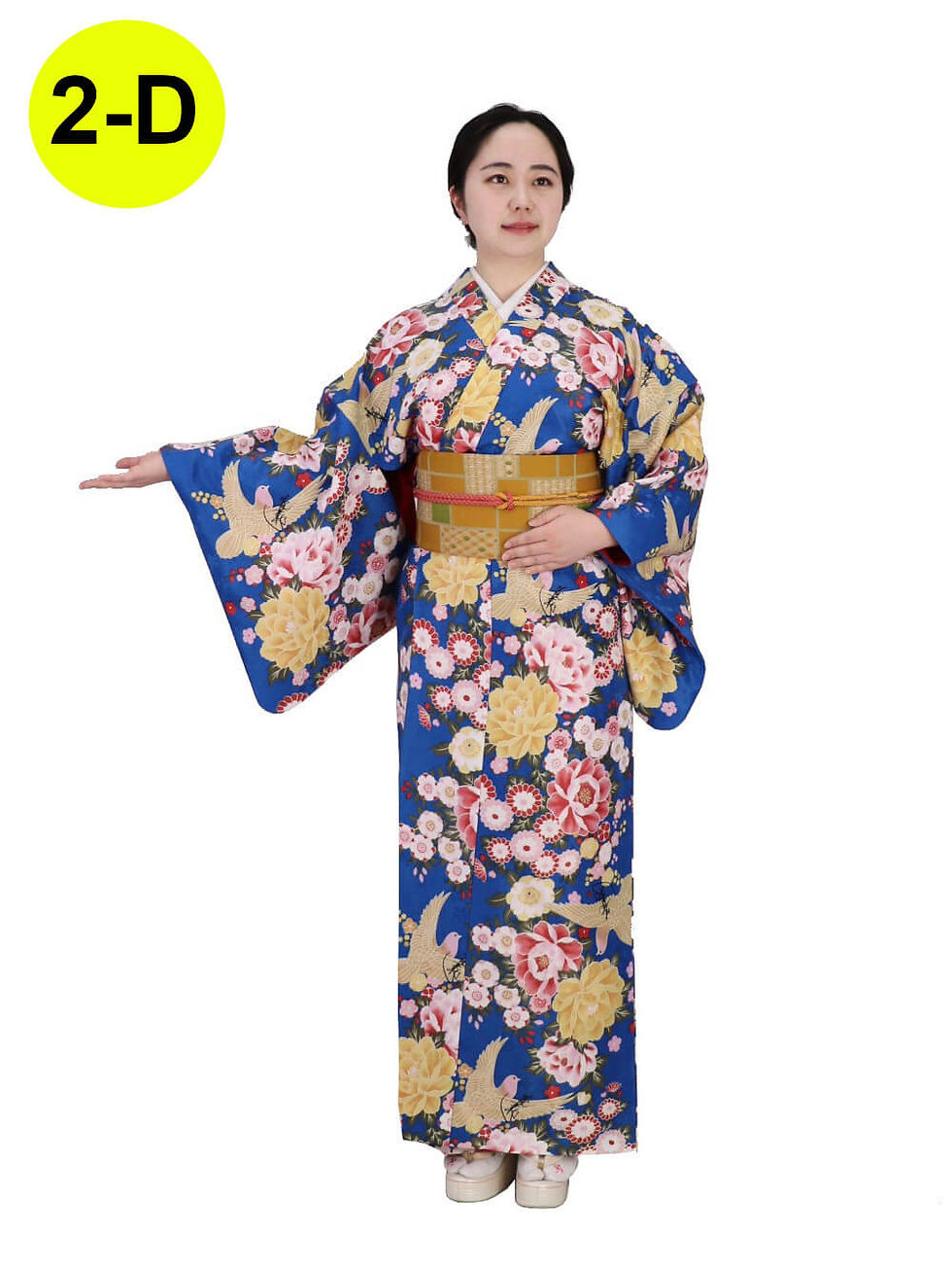 サムネイル： Kimono that anyone can easily put on by themselves.（花らんまん）