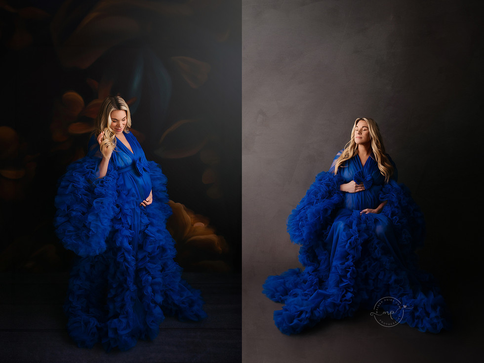 BRAVE, FIERCE, STRONG Inspired Maternity Session | Airdire Baby Photographer