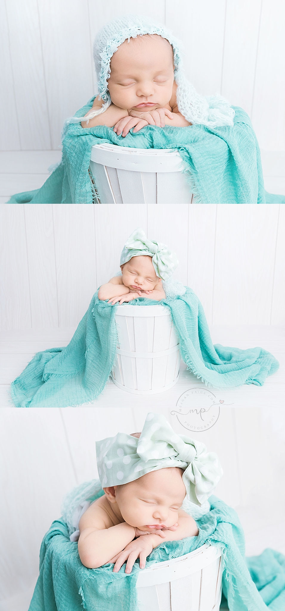 Calgary Newborn Photographer - Baby Girl - Meagan Paige Photography