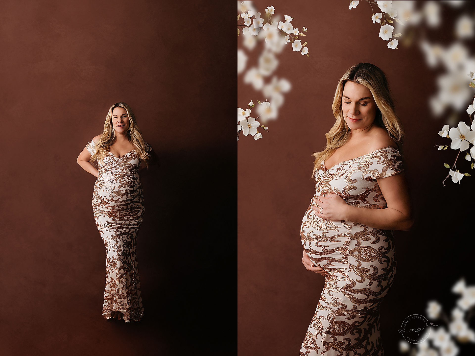 BRAVE, FIERCE, STRONG Inspired Maternity Session | Airdire Baby Photographer