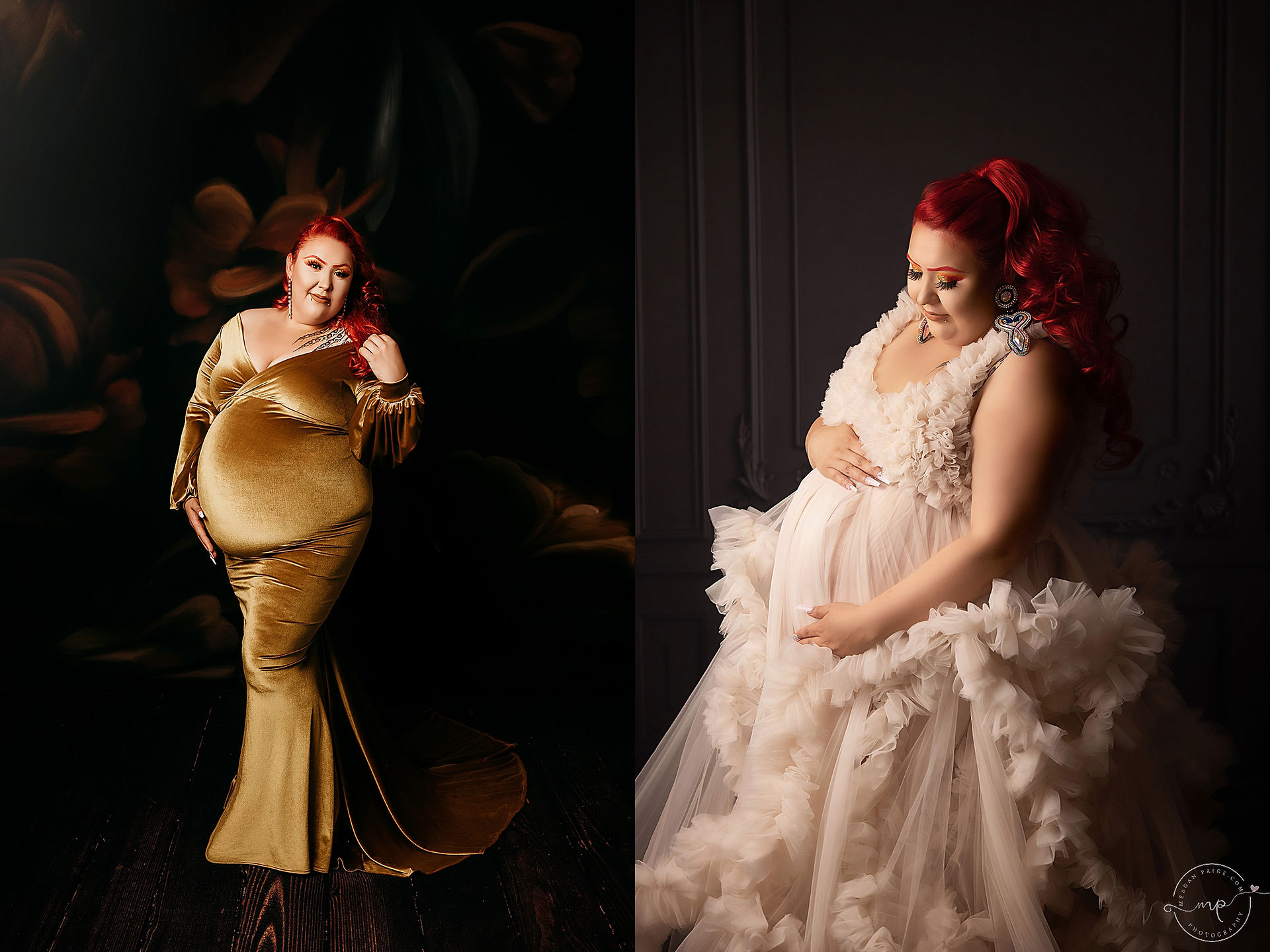 2022 Studio Maternity Session Example - AIRDRIE BABY PHOTOGRAPHER