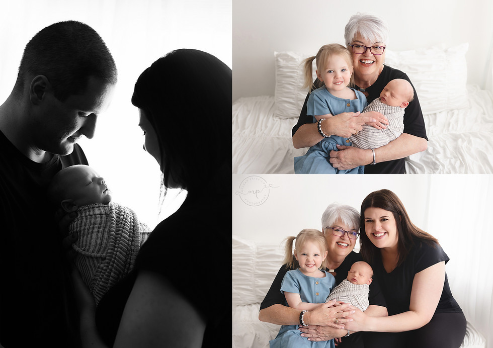 Football-themed Newborn Session | Calgary & Airdrie Baby Photographer