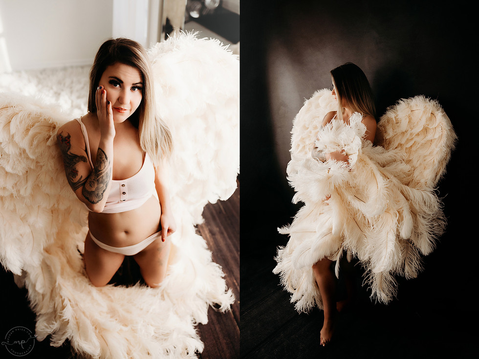 Wet Set, Angel Wings, and More!! | Airdrie + Calgary Boudoir Photographer