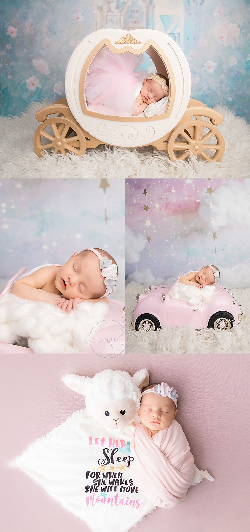 Calgary Newborn Photographer - Baby Girl - Meagan Paige Photography