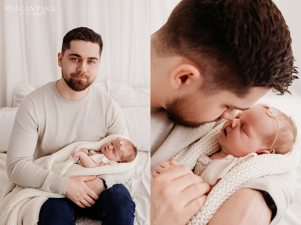 Cozy Family Newborn Session | Airdrie + Calgary Baby Photographer