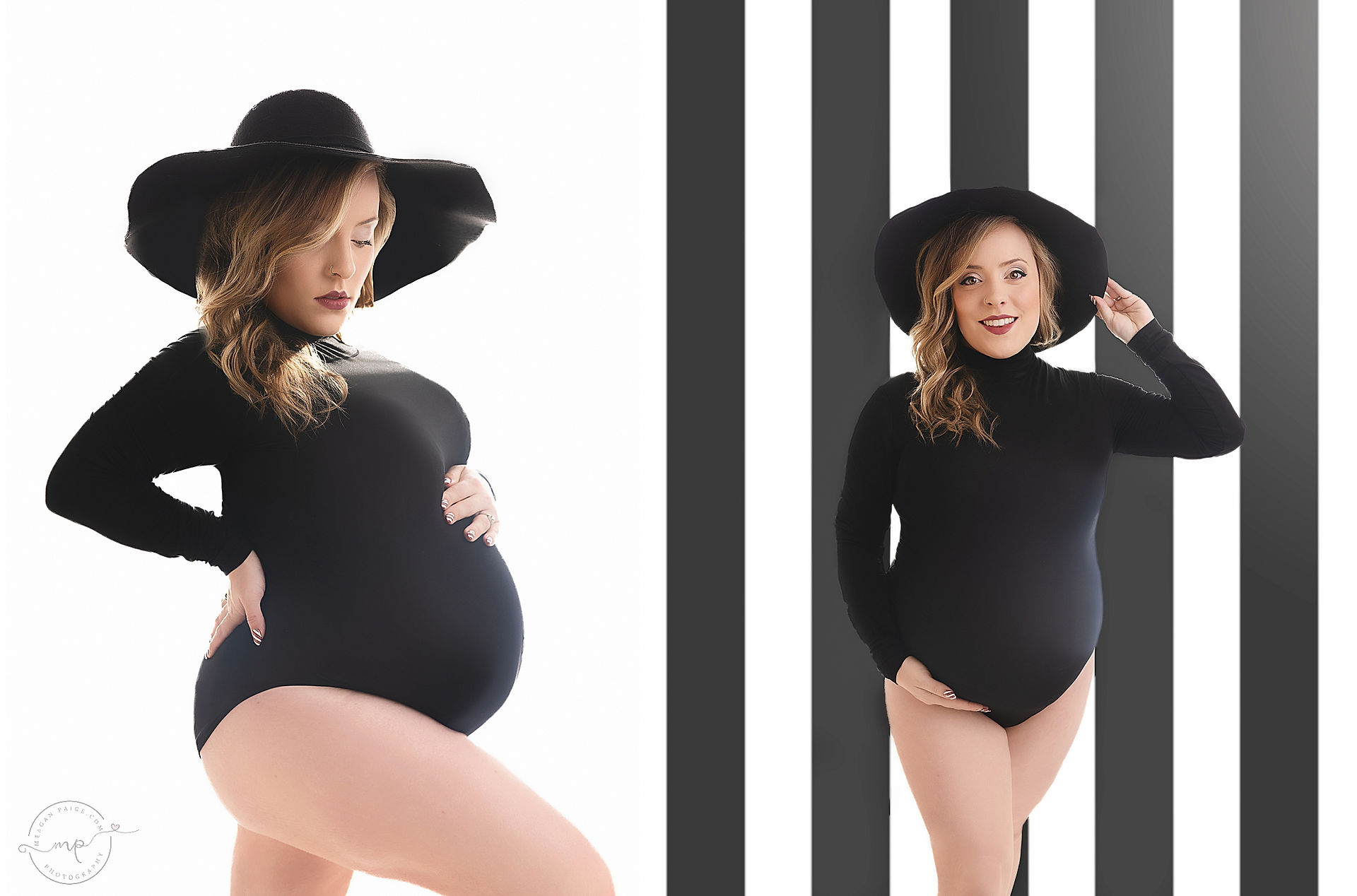 Meagan Paige Photography - Studio Maternity Session - Airdrie, AB