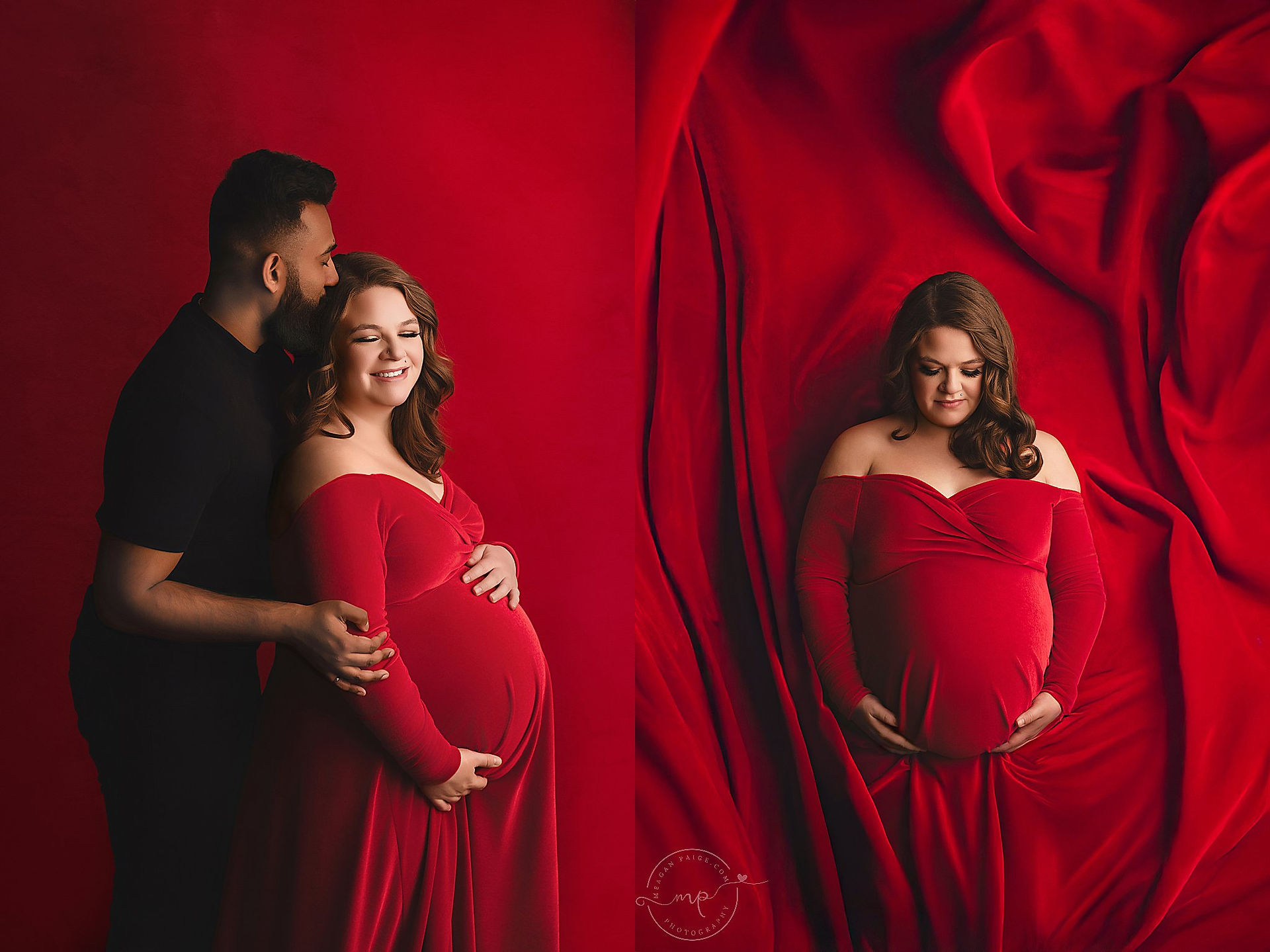 Meagan Paige Photography - Studio Calgary Maternity Session