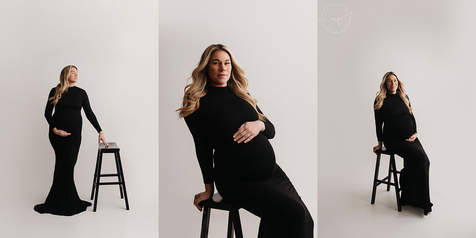 BRAVE, FIERCE, STRONG Inspired Maternity Session | Airdire Baby Photographer