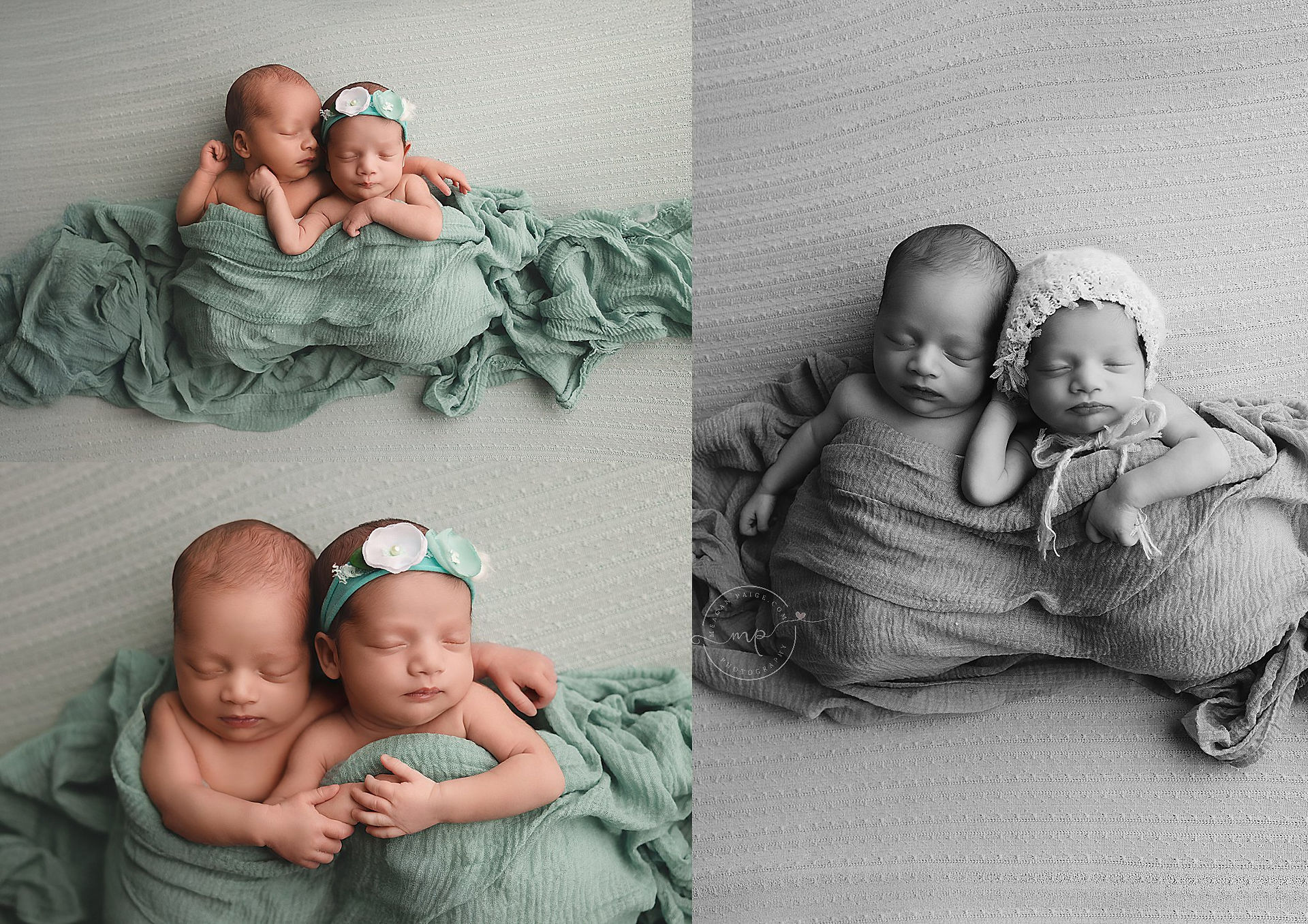 DOUBLE THE SNUGGLES - Shelvin + Mikaela's Twin's Newborn Session | Airdrie Baby Photographer
