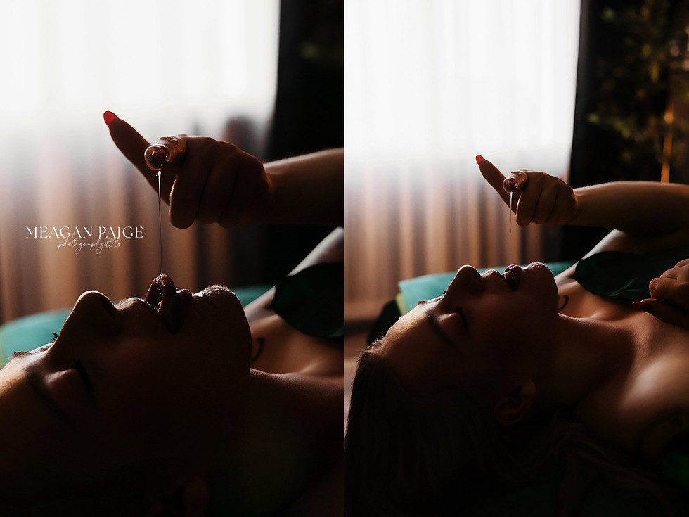 Airdrie + Calgary Boudoir Photoshoot in New Studio - Meagan Paige Photography