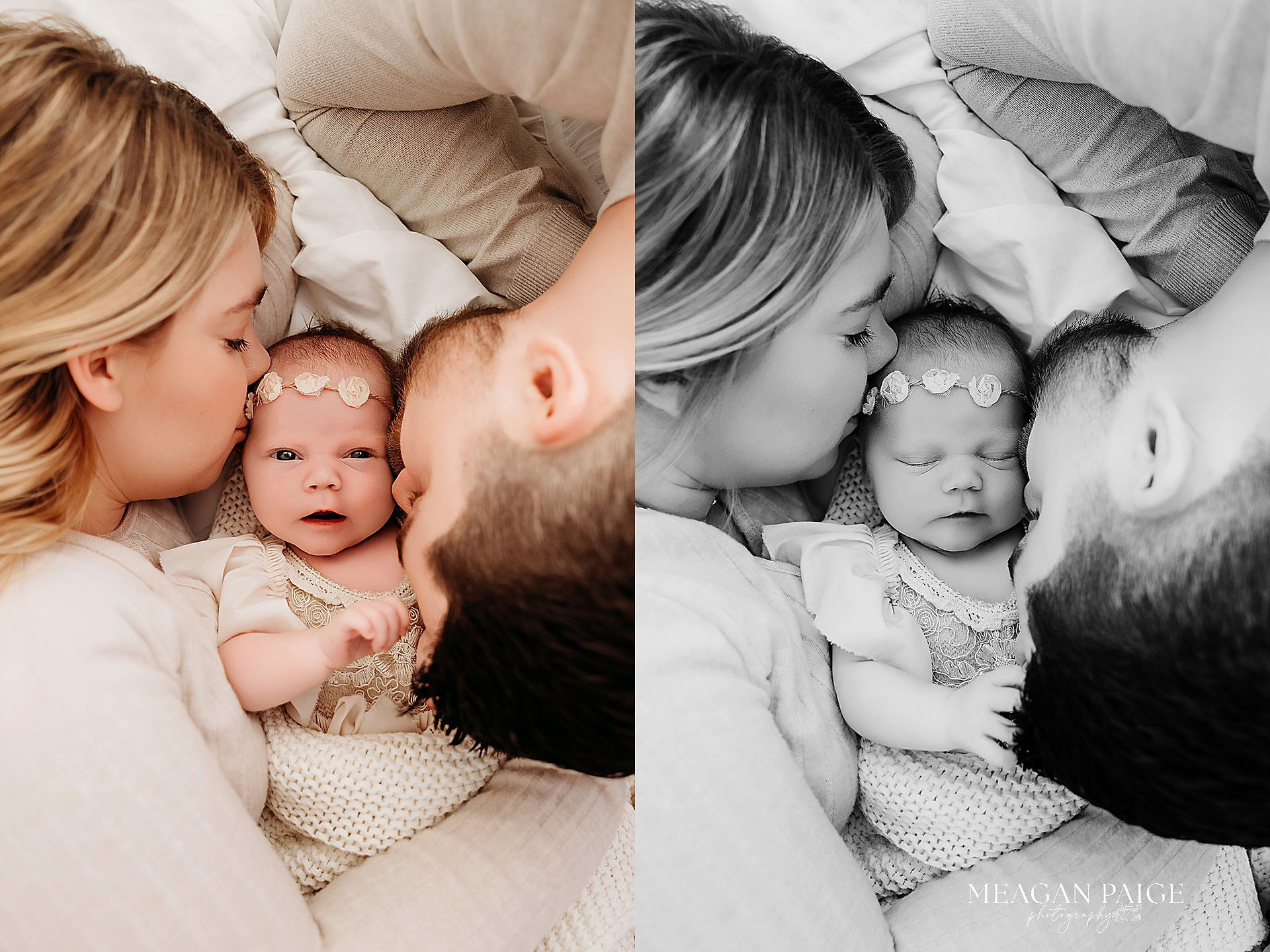 Girly Dinosaur Newborn Session | Airdrie + Calgary Baby Photographer