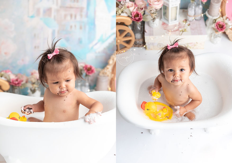 Princess Cake Smash - Calgary, AB - Meagan Paige Photography