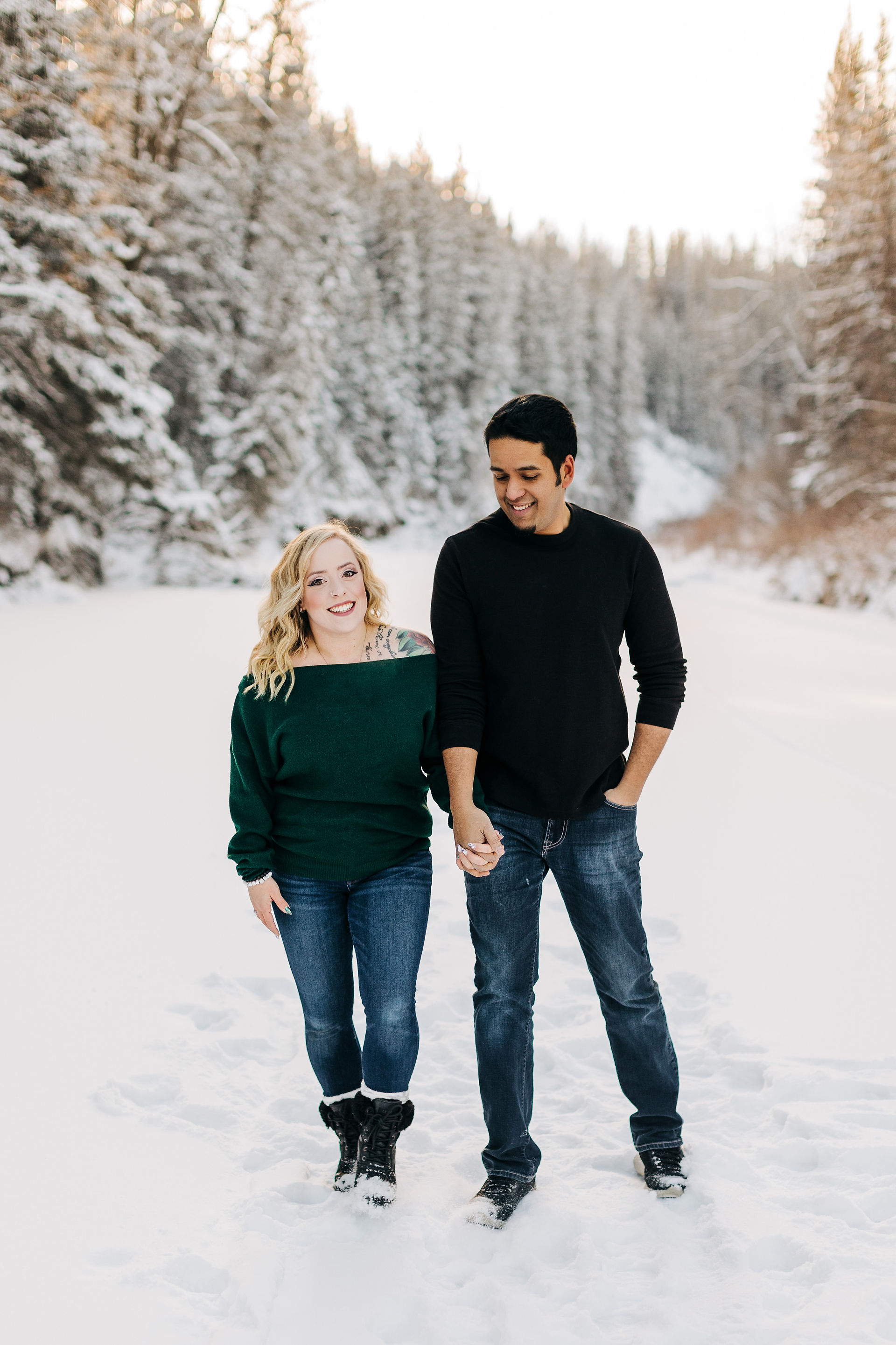 Fish Creek Park Engagement Photos - Lorissa Lee Photography - Calgary, AB