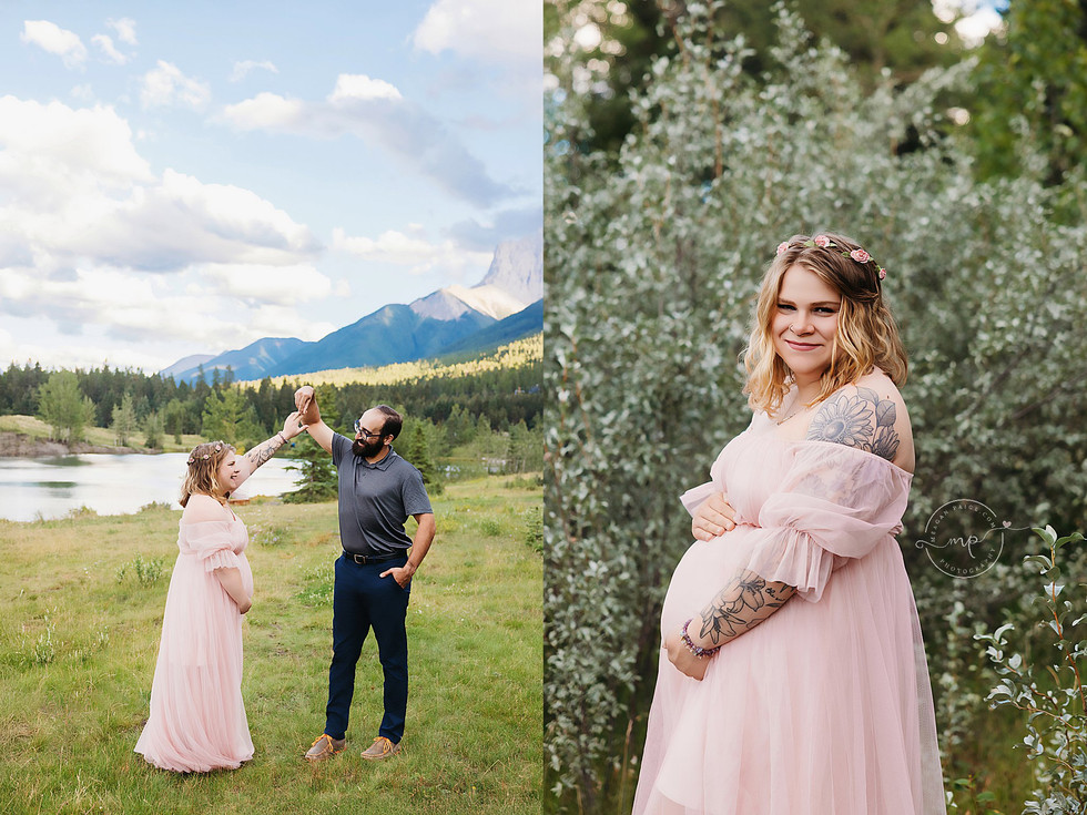 Dreamy Canmore Maternity Session | Alberta Baby Photographer